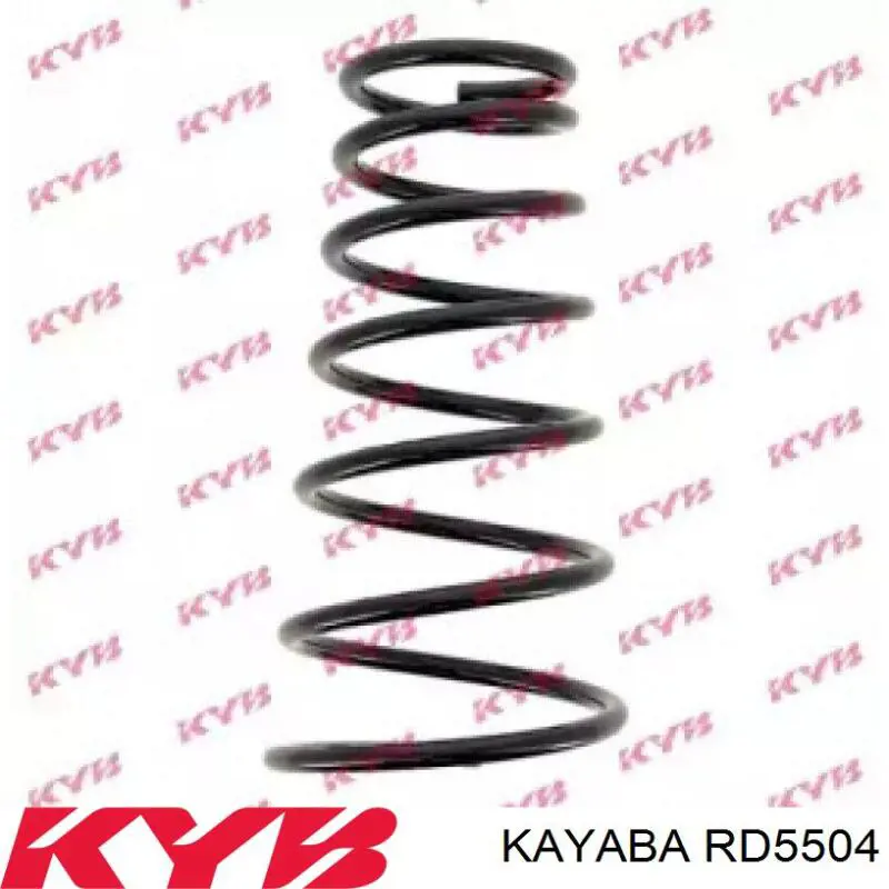 RD5504 Kayaba пружина задняя