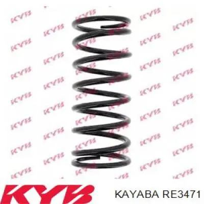 Купить RE3471 Kayaba Винтовая пружина подвеска