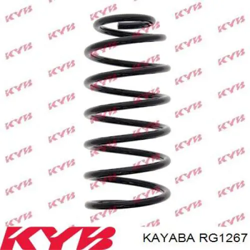 RG1267 Kayaba Пружина передней подвески