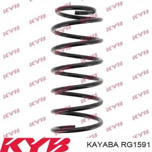 RG1591 Kayaba пружина передняя