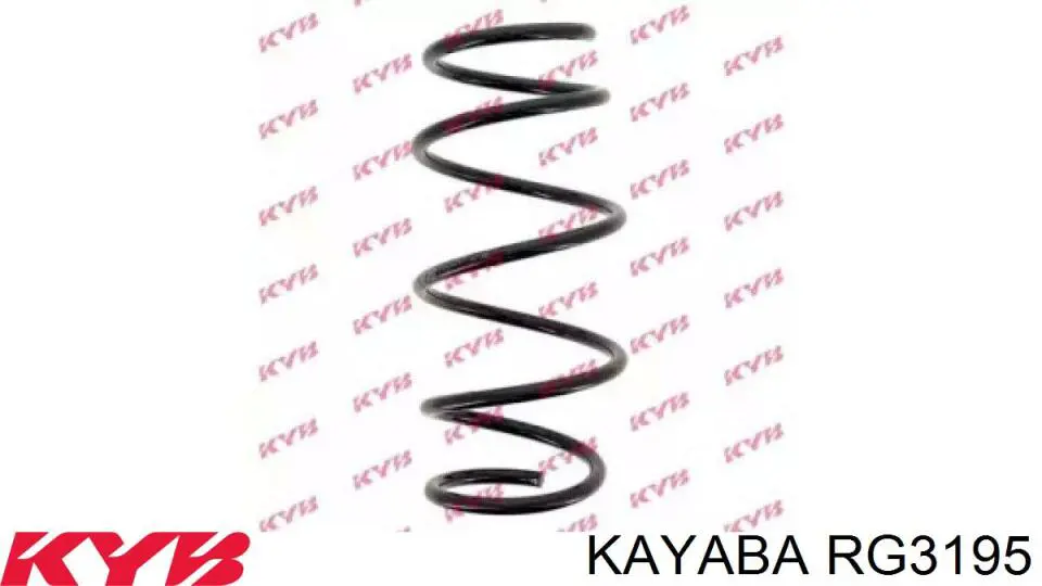 RG3195 Kayaba пружина передняя