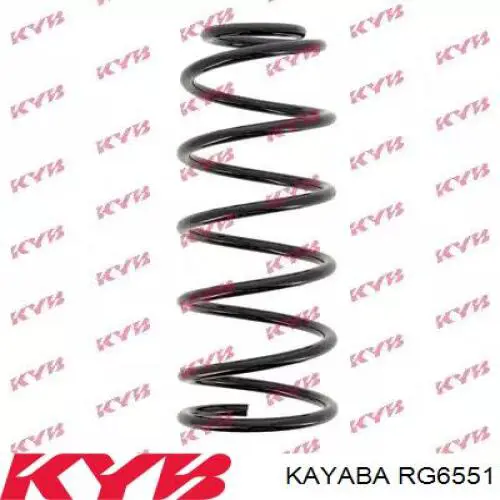 RG6551 Kayaba пружина задняя