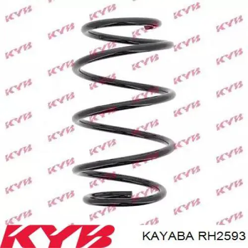 RH2593 Kayaba пружина передняя