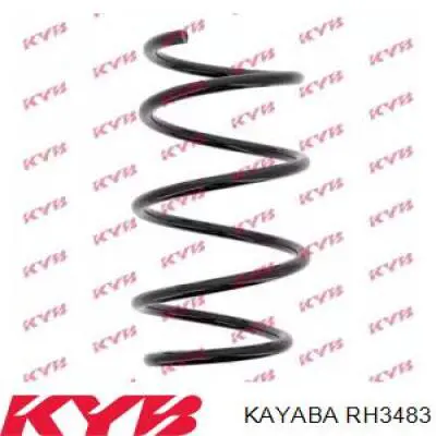RH3483 Kayaba пружина передняя