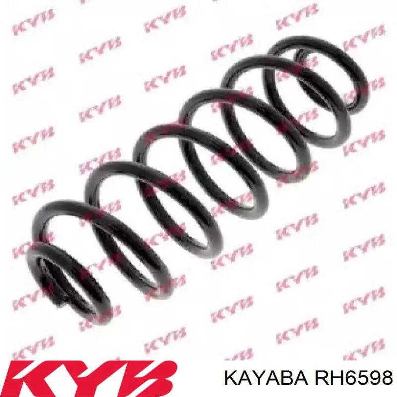 RH6598 Kayaba пружина задняя