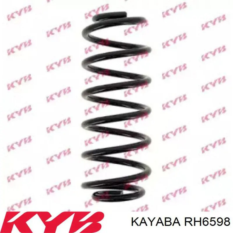 RH6598 Kayaba Пружина подвески задняя