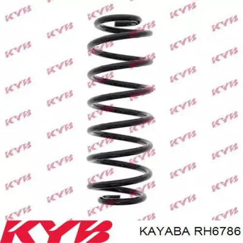 RH6786 Kayaba пружина задняя