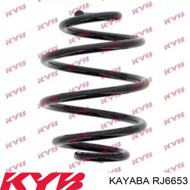 RJ6653 Kayaba Пружина подвески задняя