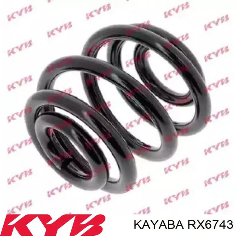 RX6743 Kayaba пружина задняя