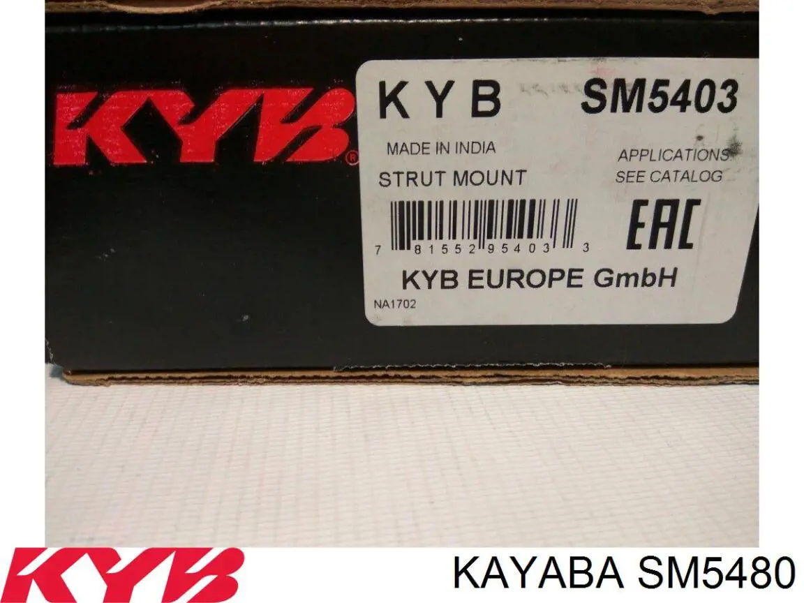 Опора амортизатора заднего левого SM5480 Kayaba