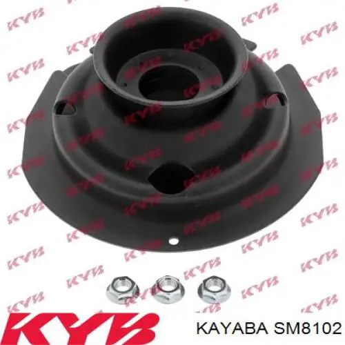 Купить SM8102 Kayaba Опора амортизатора заднего правого