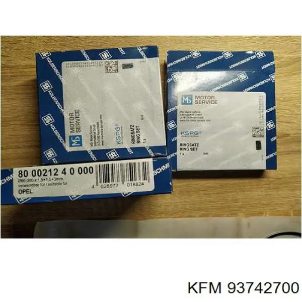 Кольца поршневые 93742700 Korea (oem)