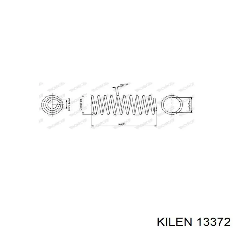 Передняя пружина 13372 Kilen