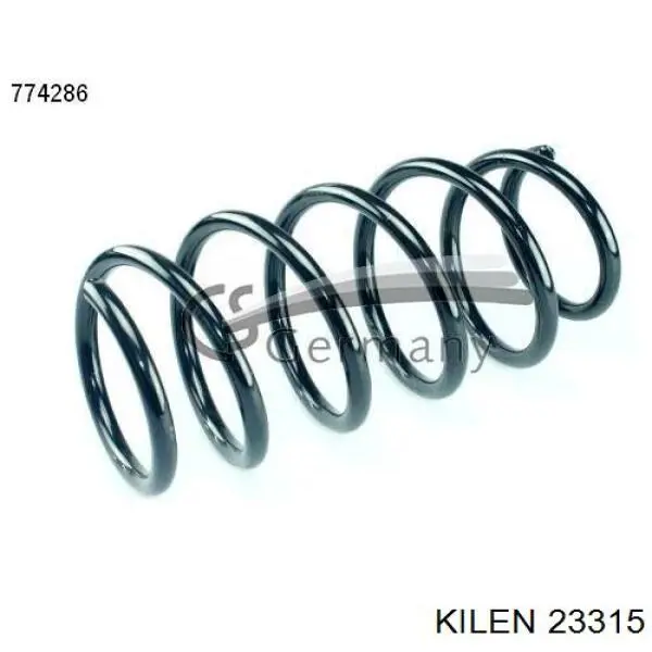 Пружина амортизатора передняя Kilen 23315 цена, от 32.30 USD