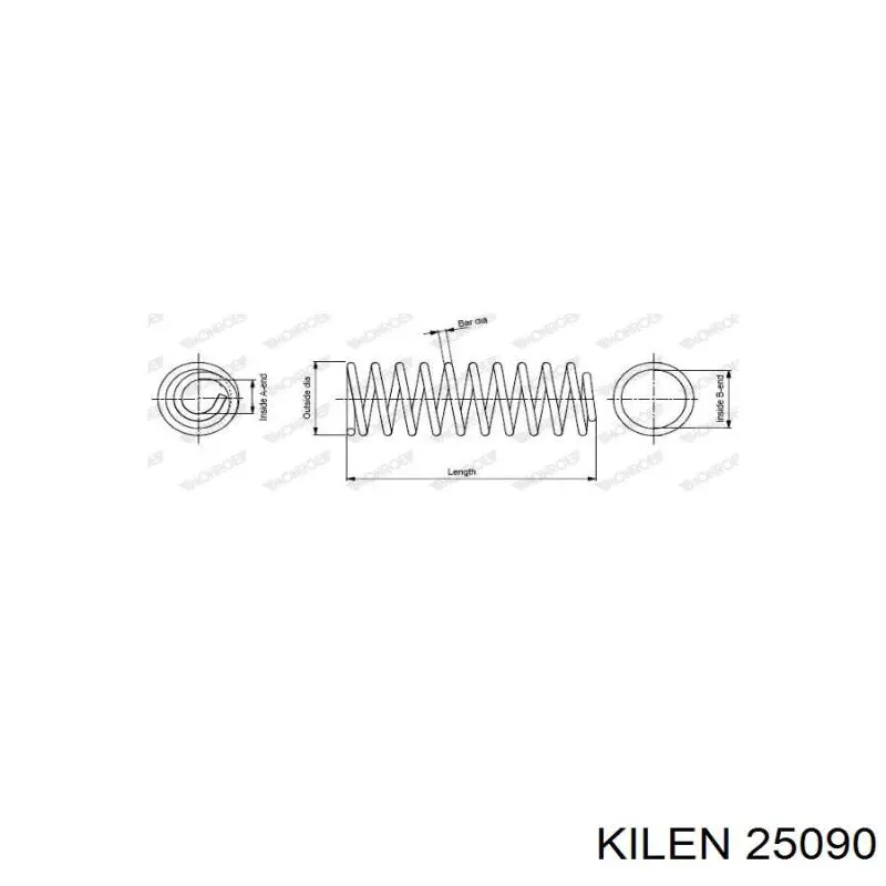 Пружина передняя Kilen 25090