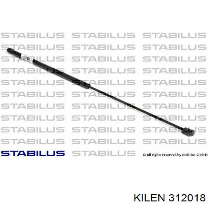 Амортизатор капота 312018 Kilen