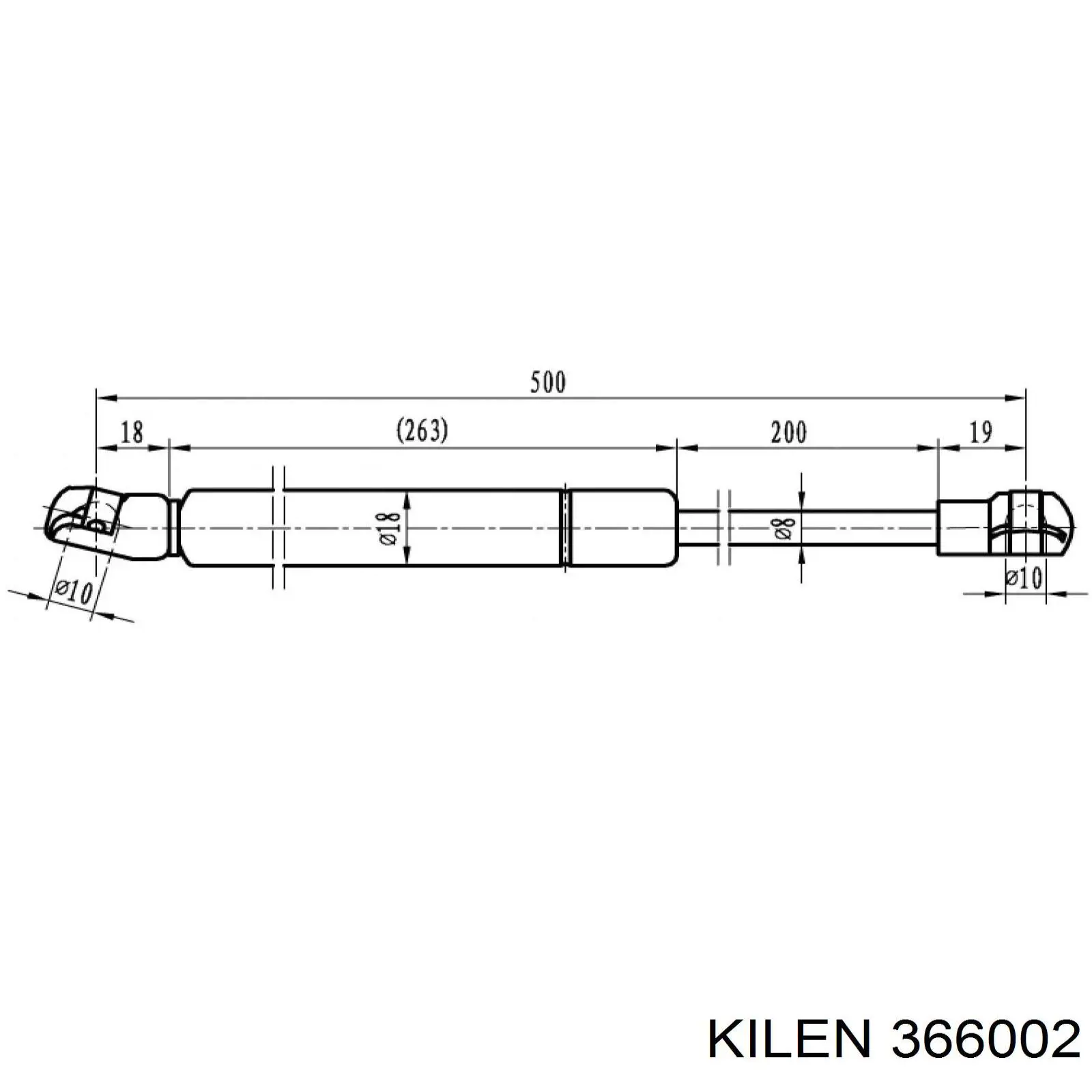 Амортизатор капота газовый Maxgear 121562 цена, от 5.37 USD