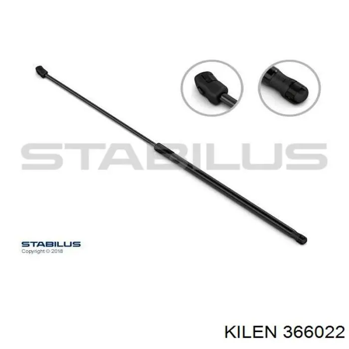 Амортизатор капота газовый Kilen 366022 цена, от 12.67 USD