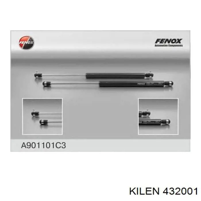 Амортизатор задней двери Kilen 432001 цена, от 9.93 USD