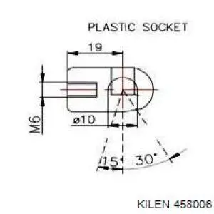 Амортизатор багажника 458006 Kilen