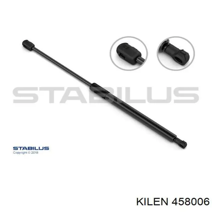 Газовый упор багажника Kilen 458006