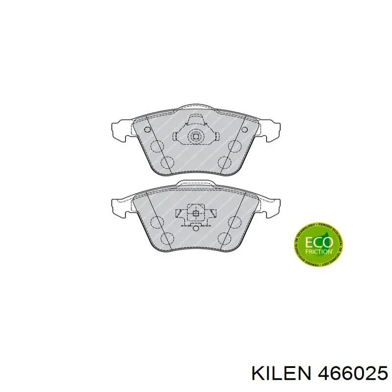 Амортизатор багажника 466025 Kilen