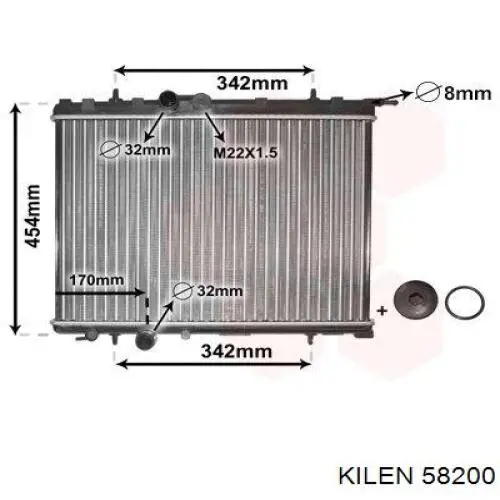 Пружина амортизатора Kilen 58200 цена, от 27.80 USD
