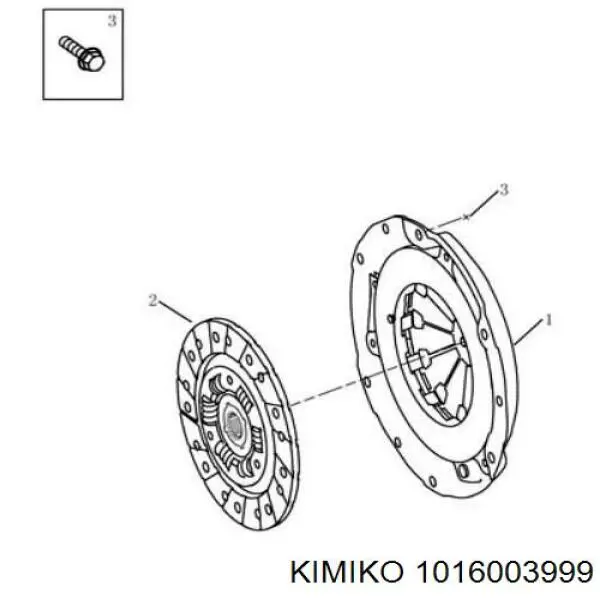 Диск сцепления 103776CG Fitshi