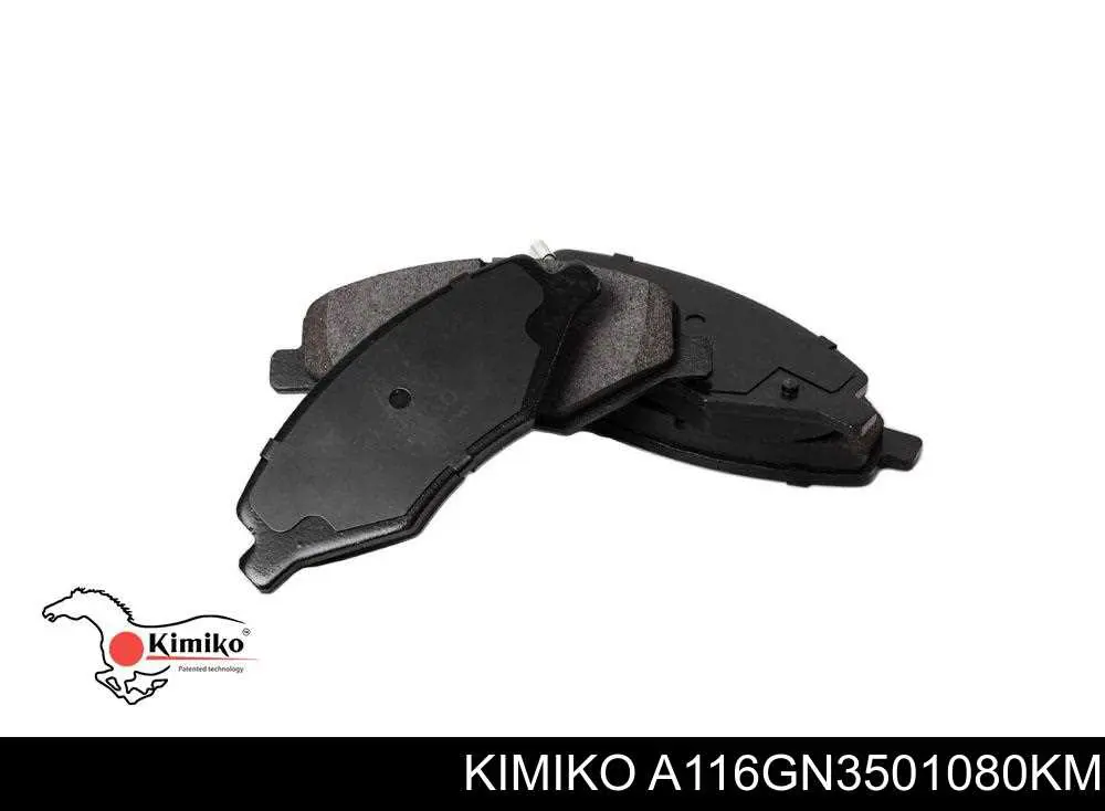 KIMIKO A116GN3501080KM аналог AMP BF2906 колодки тормозные передние дисковые