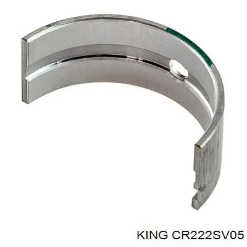 CR222SV05 King вкладыши коленвала шатунные, комплект, 2-й ремонт (+0,50)