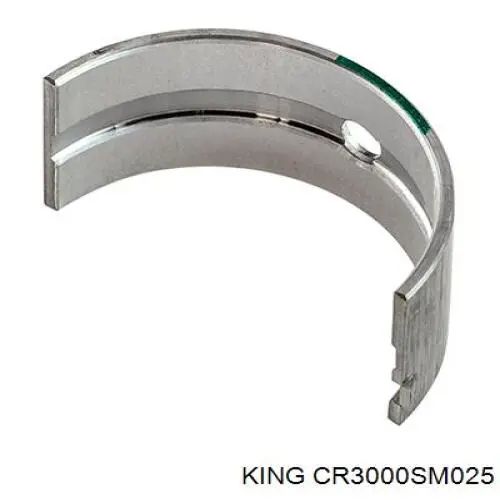 CR3000SM025 King вкладыши коленвала шатунные, комплект, 1-й ремонт (+0,25)