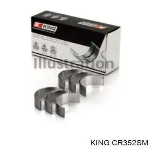 Купить CR352SM King Комплект шатунных вкладышей