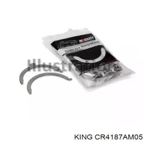 Купить CR4187AM050 King Вкладыши шатунные, 2-й ремонт