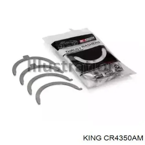 CR4350AM King Комплект подшипников скольжения