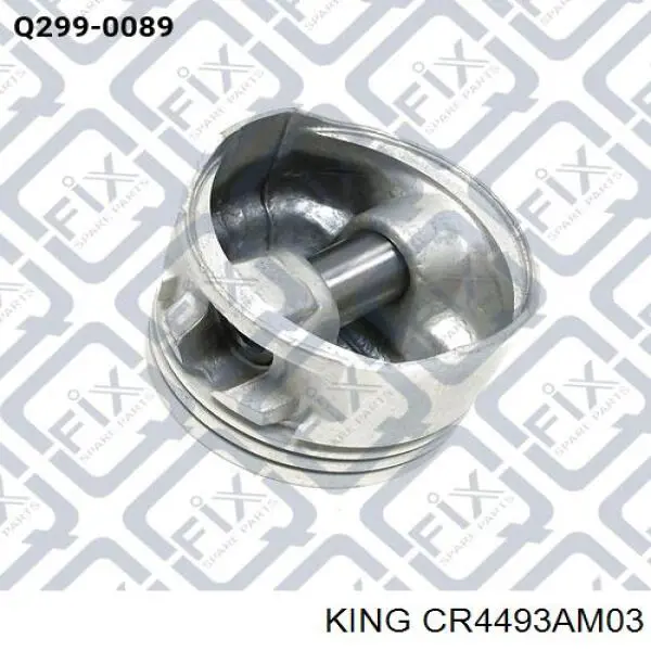 Вкладыши коленвала, шатунные, комплект, 1-й ремонт (+0,25) King CR4493AM03 цена, от 16.91 USD