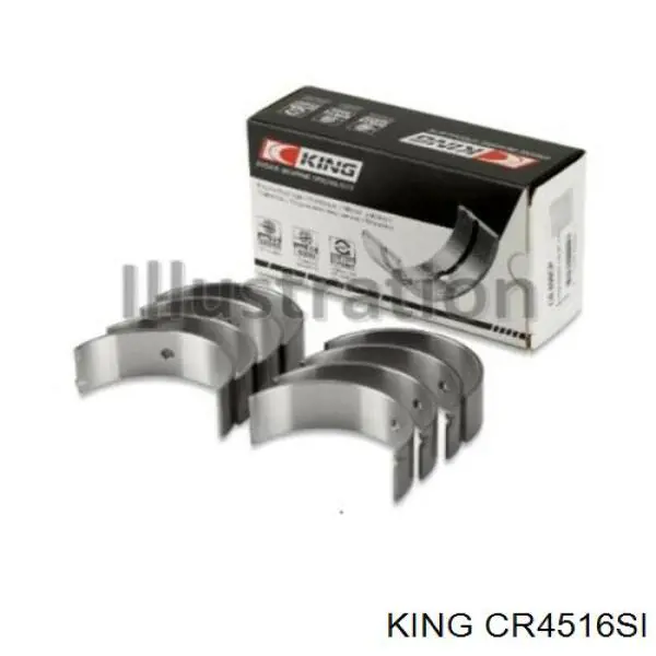 Вкладыши шатунные CR4516SI King