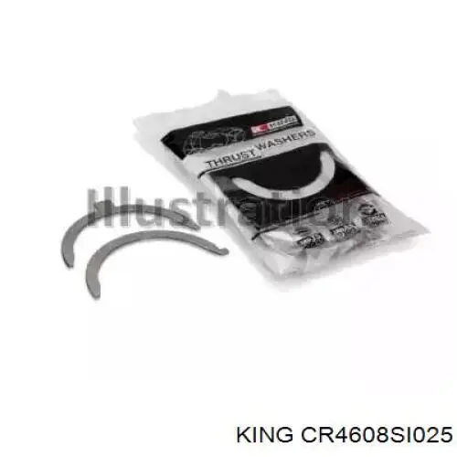 Вкладыши коленвала, шатунные, комплект, 1-й ремонт (+0,25) King CR4608SI025 цена, от 44.36 USD