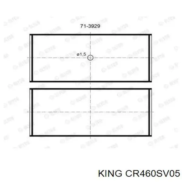 Купить Вкладыши шатунные, 2-й ремонт Ауди А4 B6 8E2