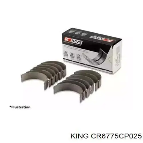 Вкладыши коленвала, шатунные, комплект, 1-й ремонт (+0,25) Taiho R1058H025 цена, от 18.61 USD