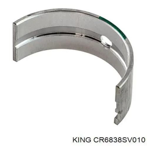 CR6838SV 010 King вкладыши коленвала шатунные, комплект, 1-й ремонт (+0,25)