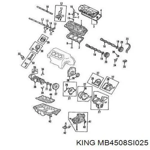  MB4508SI025 King