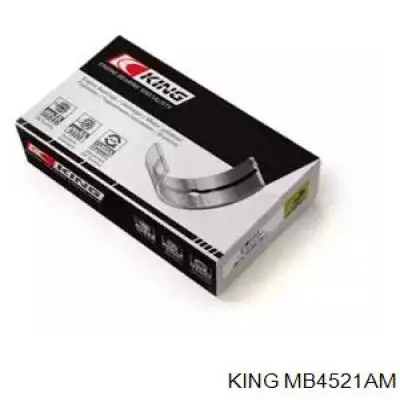 MB4521AM King вкладыши коленвала коренные, комплект, стандарт (std)