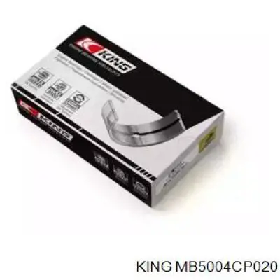 MB5004CP020 King вкладыши коленвала коренные, комплект, 2-й ремонт (+0,50)