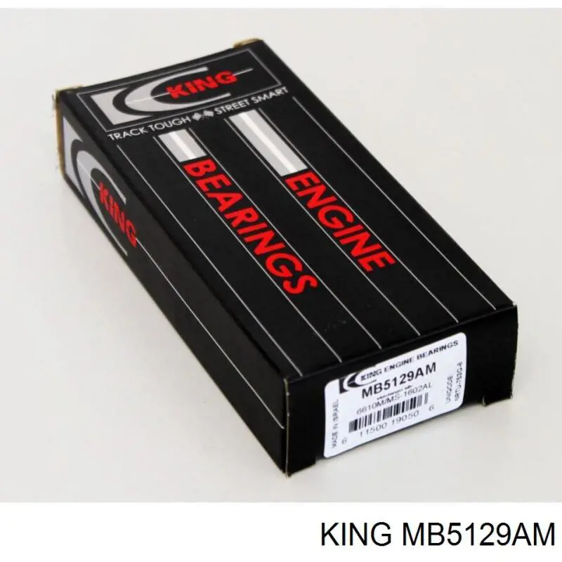 MB5129AM King Подшипник скольжения коленвала