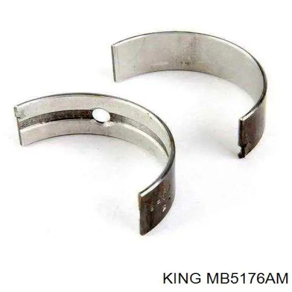 Вкладыши коленвала коренные, стандарт (STD) King MB5176AM цена, от 10.51 USD