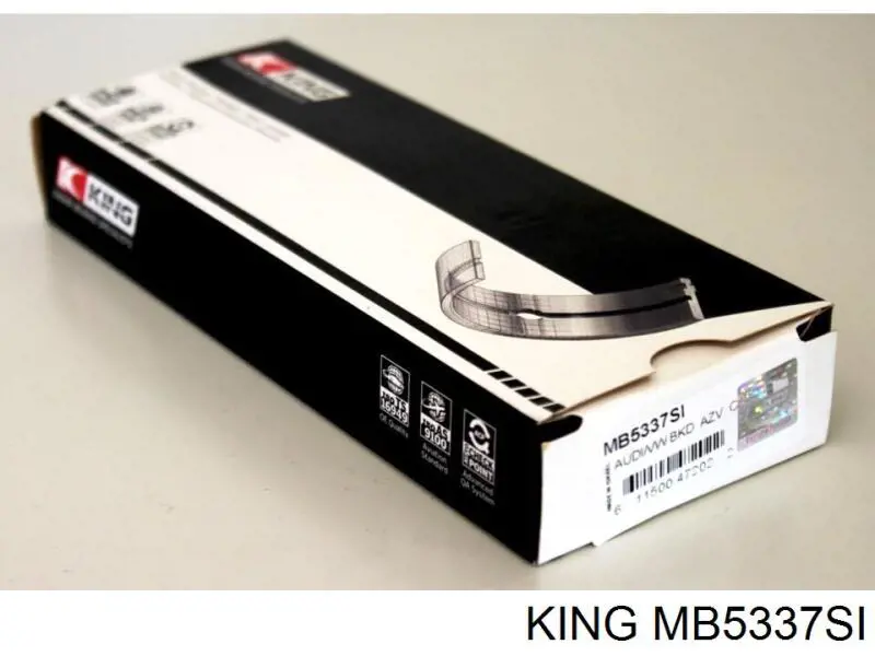 MB5337SI King Подшипник скольжения коленвала
