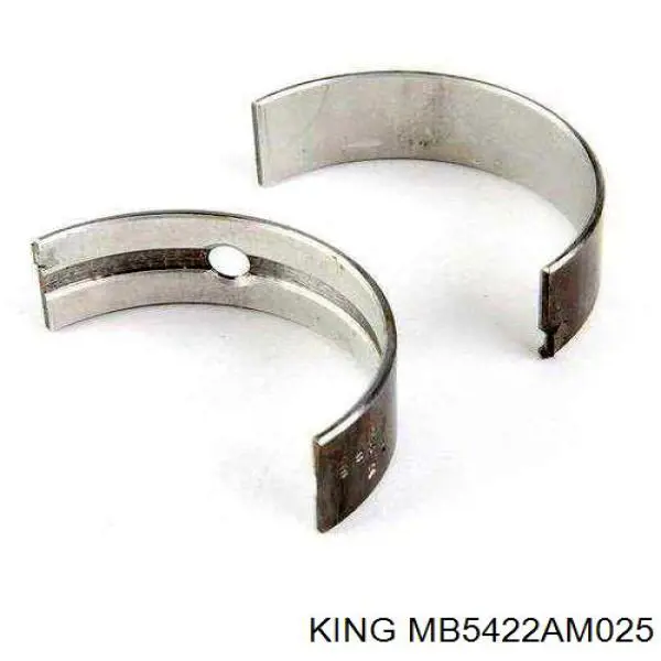 Вкладыши коленвала, коренные, комплект, 1-й ремонт (+0,25) King MB5422AM025 цена, от 29.43 USD