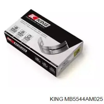 Купить MB5544AM025 King Вкладыши коленвала коренные, комплект, 1-й ремонт (+0,25)