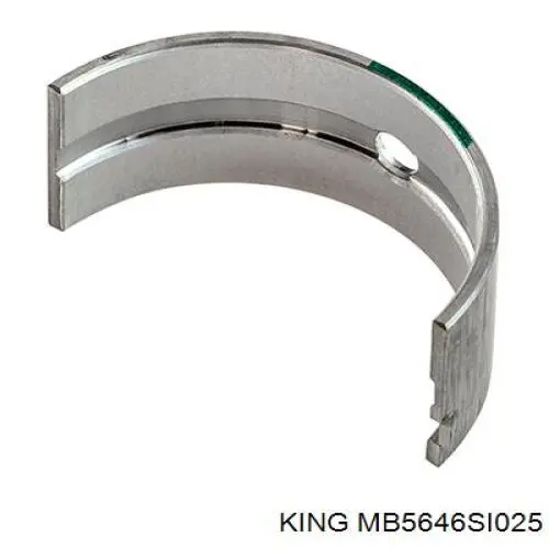 MB5646SI025 King вкладыши коленвала коренные, комплект, 1-й ремонт (+0,25)