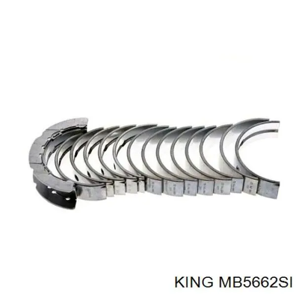 Вкладыши коленвала коренные, стандарт (STD) King MB5662SI цена, от 35.94 USD